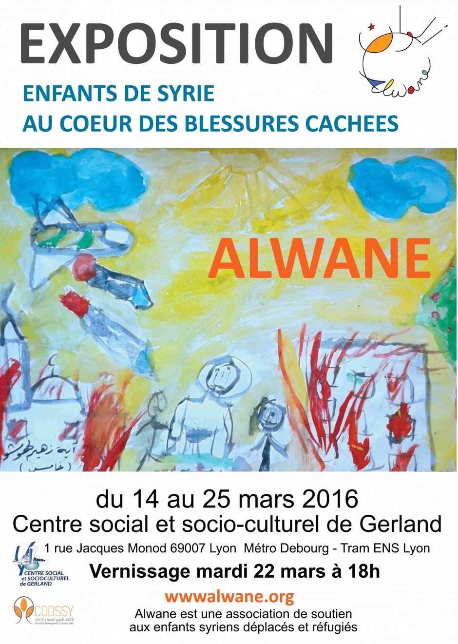 Affiche centre social light